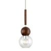 Arlo 1-Light Polished Stainless Steel and Natural Acacia Pendant by Troy Lighting 1 Arlo 1-Light Polished Stainless Steel and Natural Acacia Pendant by Troy Lighting -Troy Lighting Sales polished stainless steel and natural acacia troy lighting chandeliers f7672 64 1000