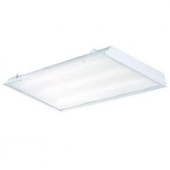2 ft x 4 ft 3-Light Prismatic T8 Tube LED Grid Ceiling Lay-in Troffer by EnviroLite