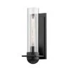 Kai 1-Light Satin Black Wall Sconce by Troy Lighting -Troy Lighting Sales satin black troy lighting wall sconces b7791 sbk 64 1000
