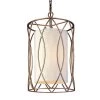 Sausalito 3-Light Silver Gold Pendant by Troy Lighting
