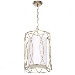 Sausalito 3-Light Silver Gold Pendant by Troy Lighting -Troy Lighting Sales silver gold troy lighting chandeliers f1287sg a0 1000
