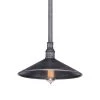Toledo 1-Light Old Silver Outdoor Hanging Pendant by Troy Lighting