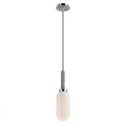Annex 1-Light Silver and White Anodized Aluminum Cylinder Pendant with Glass Shade by Troy Lighting 9 Annex 1-Light Silver and White Anodized Aluminum Cylinder Pendant with Glass Shade by Troy Lighting -Troy Lighting Sales silver white troy lighting chandeliers f7363 1f 1000