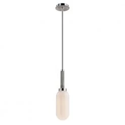 Annex 1-Light Silver and White Anodized Aluminum Cylinder Pendant with Glass Shade by Troy Lighting 8 Annex 1-Light Silver and White Anodized Aluminum Cylinder Pendant with Glass Shade by Troy Lighting -Troy Lighting Sales silver white troy lighting chandeliers f7363 4f 1000