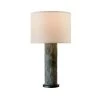 La Brea 32 in. Slate Table Lamp with Off-White Linen Shade by Troy Lighting -Troy Lighting Sales slate troy lighting table lamps ptl1004 64 1000
