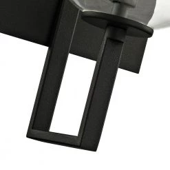 Elliot 1-Light Textured Black 11.5 in. H Wall Sconce with Clear Glass by Troy Lighting 16 Elliot 1-Light Textured Black 11.5 in. H Wall Sconce with Clear Glass by Troy Lighting -Troy Lighting Sales textured black troy lighting wall sconces b6221 fa 1000