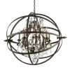 Byron 8-Light Vintage Bronze Pendant by Troy Lighting