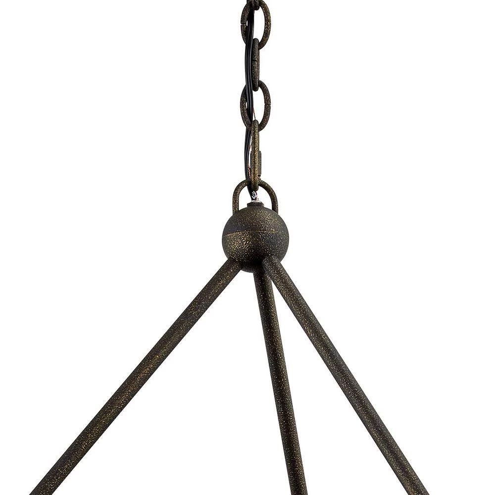 Shelton 6-Light Vintage Bronze Chandelier by Troy Lighting 6 Shelton 6-Light Vintage Bronze Chandelier by Troy Lighting - Image 4