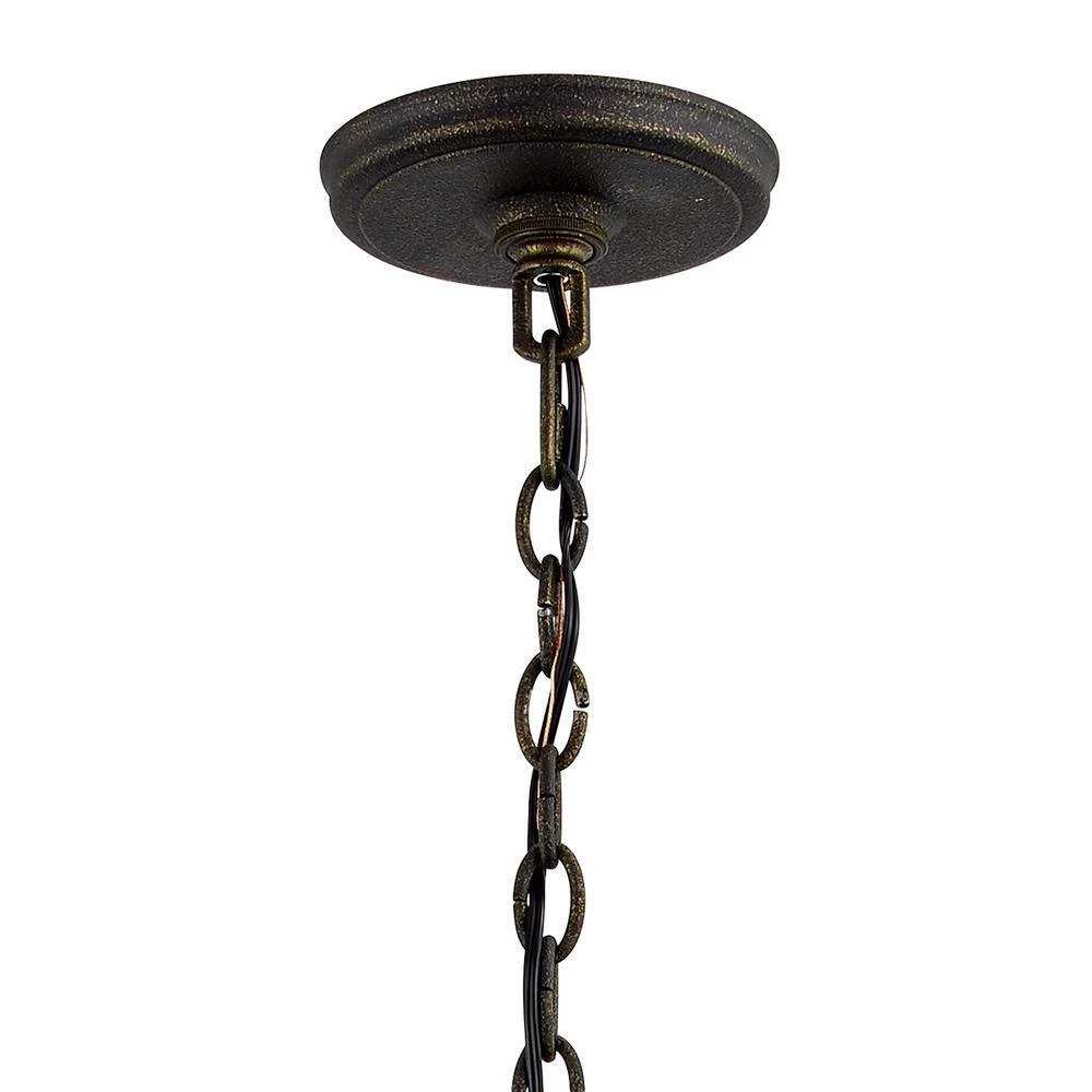 Shelton 6-Light Vintage Bronze Chandelier by Troy Lighting 7 Shelton 6-Light Vintage Bronze Chandelier by Troy Lighting - Image 5