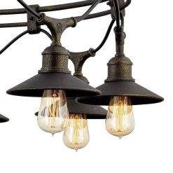 Shelton 8-Light Vintage Bronze Chandelier by Troy Lighting -Troy Lighting Sales vintage bronze troy lighting chandeliers f7598 1f 1000