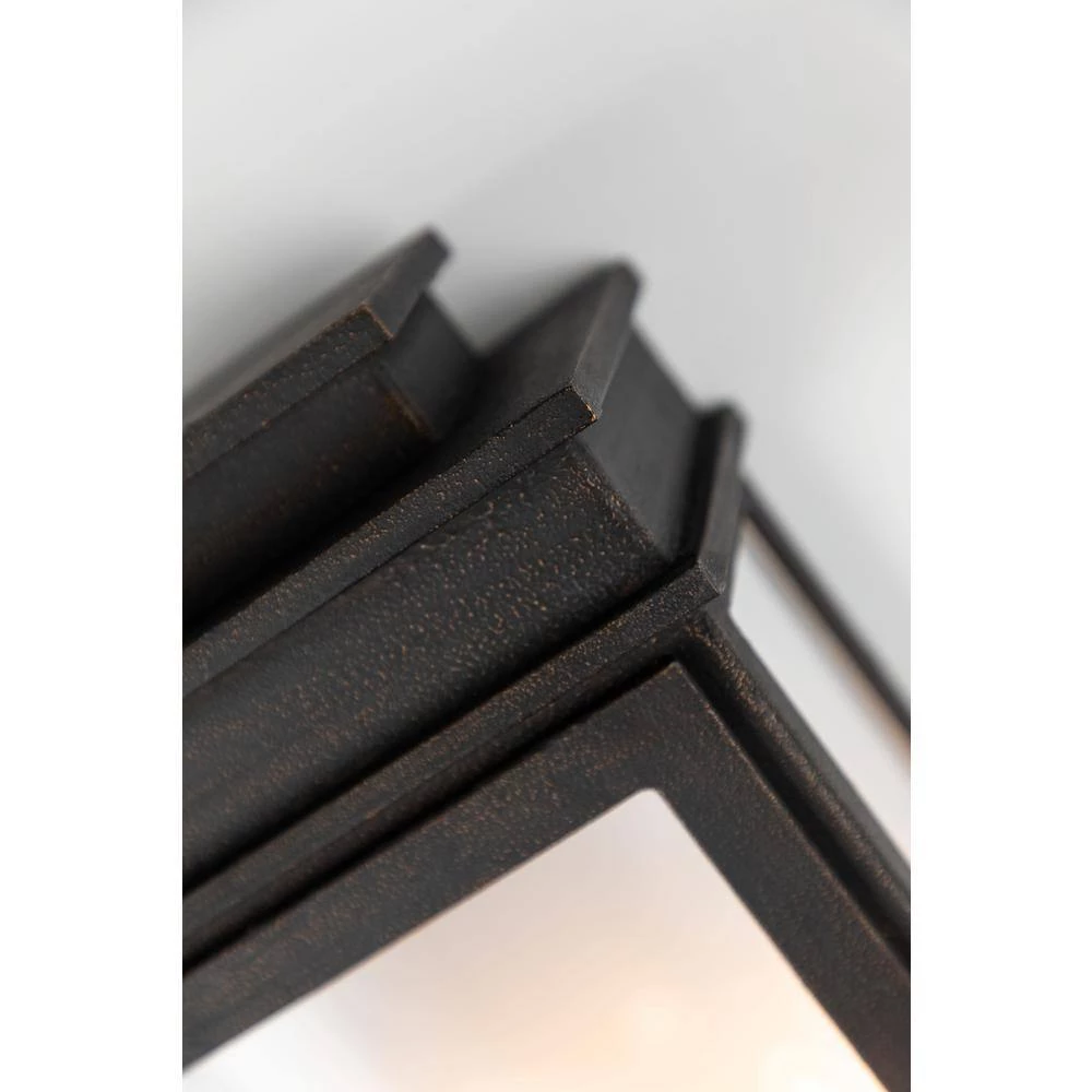 Vintage 2-Light Vintage Bronze Outdoor Wall Lantern Sconce by Troy Lighting 4 Vintage 2-Light Vintage Bronze Outdoor Wall Lantern Sconce by Troy Lighting - Image 2