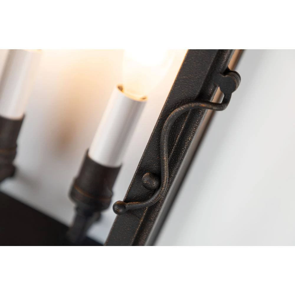 Vintage 2-Light Vintage Bronze Outdoor Wall Lantern Sconce by Troy Lighting 5 Vintage 2-Light Vintage Bronze Outdoor Wall Lantern Sconce by Troy Lighting - Image 3