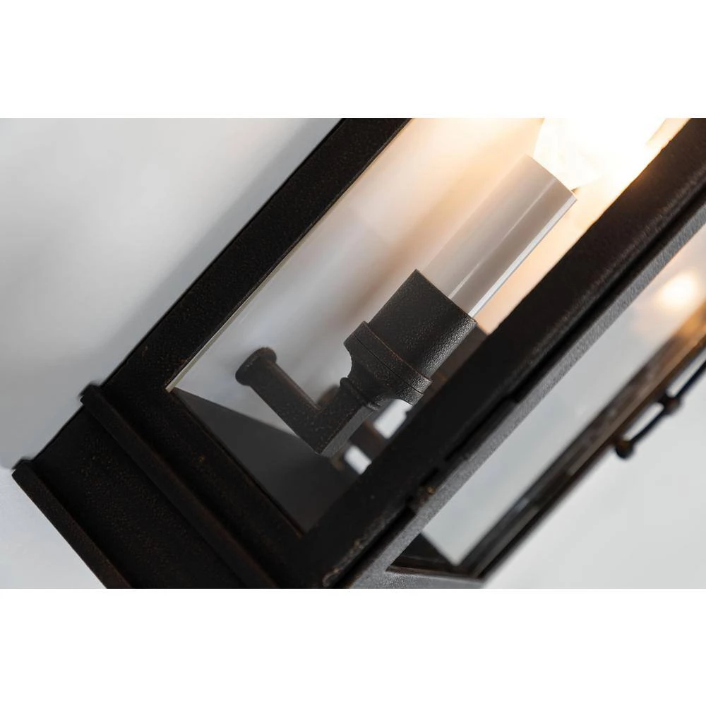 Vintage 2-Light Vintage Bronze Outdoor Wall Lantern Sconce by Troy Lighting 7 Vintage 2-Light Vintage Bronze Outdoor Wall Lantern Sconce by Troy Lighting - Image 5