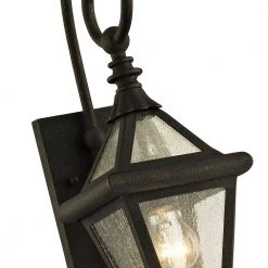 Geneva 1-Light Vintage Bronze 23.5 in. H Outdoor Wall Lantern Sconce with Clear Seeded Glass by Troy Lighting -Troy Lighting Sales vintage bronze troy lighting outdoor sconces b6471 44 1000
