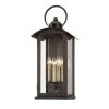 Chaplin 4-Light Vintage Bronze Wall Sconce with Clear Glass Shade by Troy Lighting -Troy Lighting Sales vintage bronze troy lighting vanity lighting b7443 64 1000