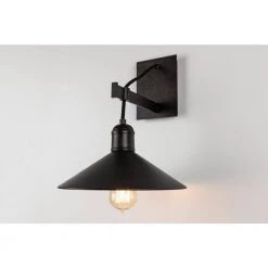 McCoy Vintage Bronze Wall Mount Sconce by Troy Lighting -Troy Lighting Sales vintage bronze troy lighting wall sconces b5421 1f 1000