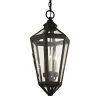 Calabasas Vintage Brown 3-Light 11.5 in. W Outdoor Hanging Light with Clear Glass by Troy Lighting 2 Calabasas Vintage Brown 3-Light 11.5 in. W Outdoor Hanging Light with Clear Glass by Troy Lighting -Troy Lighting Sales vintage brown troy lighting outdoor pendant lights f6377 64 1000