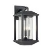 Mccarthy 3-Light Weathered Graphite Wall Sconce with Clear Seeded Glass Shade by Troy Lighting -Troy Lighting Sales weathered graphite troy lighting vanity lighting b7282 64 1000