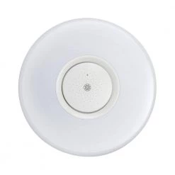 15 in. Adonis White Voice Control Selectable CCT LED Round Ceiling Light Flush Mount by EnviroLite -Troy Lighting Sales white envirolite flush mount lights ev1563rww 06 fa 1000