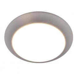 7 in. White Integrated 2700K CCT LED Ceiling Light Flush Mount (6-Pack) by EnviroLite -Troy Lighting Sales white envirolite flush mount lights evdk690dwh27 6 4f 1000