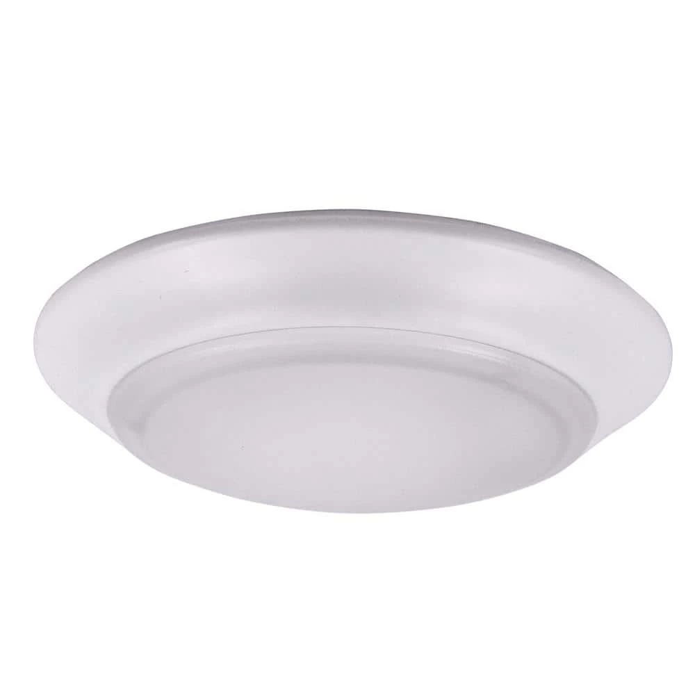 7.5 in. White Integrated 3000K CCT LED Ceiling Light Flush Mount (6-Pack) by EnviroLite 3 7.5 in. White Integrated 3000K CCT LED Ceiling Light Flush Mount (6-Pack) by EnviroLite