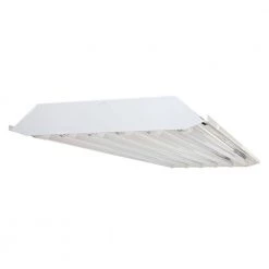 4 ft. 6-Light T8 LED White High Bay Light, 3500K by EnviroLite 18 4 ft. 6-Light T8 LED White High Bay Light, 3500K by EnviroLite -Troy Lighting Sales white envirolite high bay lights hba6t1835 c3 1000