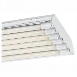 4 ft. 6-Light T8 LED White High Bay Light, 4000K by EnviroLite