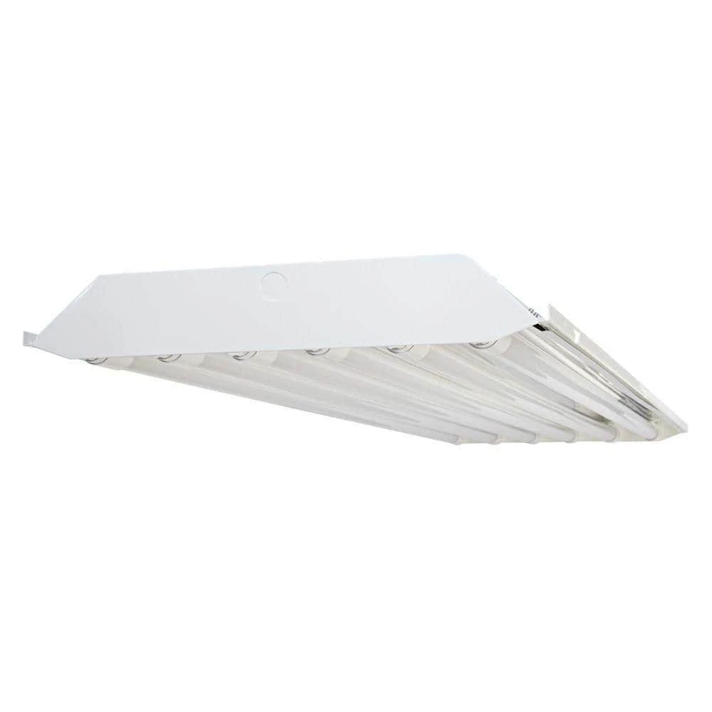 4 ft. 6-Light T8 LED White High Bay Light, 4000K by EnviroLite 4 4 ft. 6-Light T8 LED White High Bay Light, 4000K by EnviroLite - Image 2