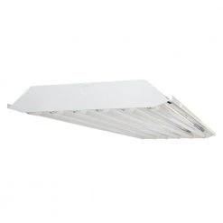 4 ft. 6-Light T8 LED White High Bay Light, 5000K by EnviroLite -Troy Lighting Sales white envirolite high bay lights hba6t1850 k 77 1000