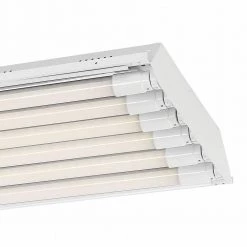 4 ft. 6-Light T8 LED White High Bay Light, 4000K by EnviroLite