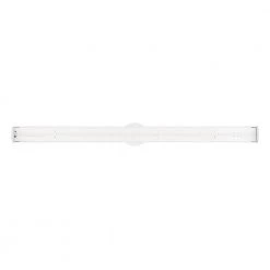 45-Watt 4 ft. Equivalent Integrated LED Linear Strip Light, with Selectable CCT/Wattage/Lumen and 0-10-Volt Dimming by EnviroLite -Troy Lighting Sales white envirolite strip light fixtures st4lswdmdsc 1f 1000