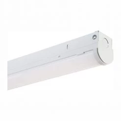 4 ft. 300-Watt Equivalent Integrated LED White Strip Light Fixture, 3500K by EnviroLite