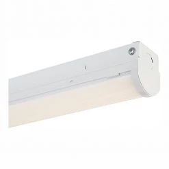 4 ft. 300-Watt Equivalent Integrated LED White Strip Light Fixture, 4000K by EnviroLite