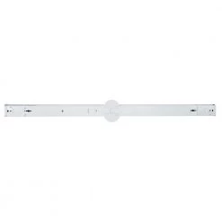 4 ft. 300-Watt Equivalent Integrated LED White Strip Light Fixture, 5000K by EnviroLite 12 4 ft. 300-Watt Equivalent Integrated LED White Strip Light Fixture, 5000K by EnviroLite -Troy Lighting Sales white envirolite strip light fixtures st4n48dmd50 40 1000