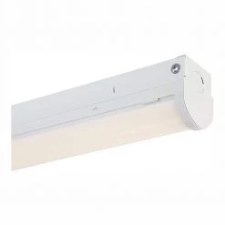 4 ft. 300-Watt Equivalent Integrated LED White Strip Light Fixture, 5000K by EnviroLite