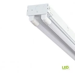 4 ft. T8 LED White Strip Light Fixture, 3500K by EnviroLite -Troy Lighting Sales white envirolite strip light fixtures st702t1835 66 1000