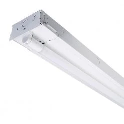 8 ft. T8 LED White Strip Light Fixture, 5000K by EnviroLite