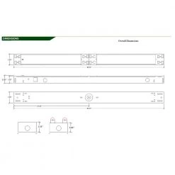 8 ft. T8 LED White Strip Light Fixture, 4000K by EnviroLite -Troy Lighting Sales white envirolite strip light fixtures st704t1840 66 1000