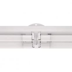 8 ft. 56-Watt T8 LED Tube White Strip Light Fixture, 5000K, 7200 Lumen by EnviroLite -Troy Lighting Sales white envirolite strip light fixtures st804t81850 c3 1000