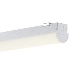 8 ft. 870-Watt Equivalent Integrated LED White Strip Light Fixture, 4000K by EnviroLite
