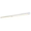 8 ft. Integrated LED White Strip Light Fixture, 4000K by EnviroLite 2 8 ft. Integrated LED White Strip Light Fixture, 4000K by EnviroLite -Troy Lighting Sales white envirolite strip light fixtures st8l74dmd40 64 1000