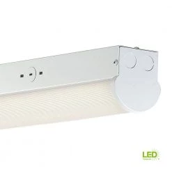 8 ft. Integrated LED White Strip Light Fixture, 4000K by EnviroLite -Troy Lighting Sales white envirolite strip light fixtures st8l74dmd40 fa 1000