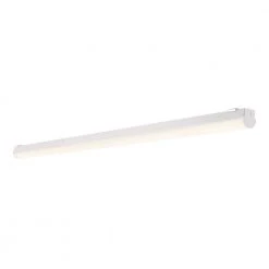 90-Watt Equivalent 8 ft. Integrated LED Linear White Strip Light with Selectable CCT/Wattage/Lumen and 0-10-Volt Dimming by EnviroLite