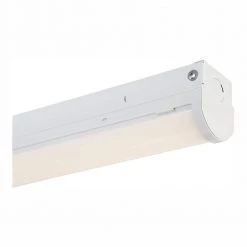 8 ft. 600-Watt Equivalent Integrated LED White Strip Light Fixture, 4000K by EnviroLite