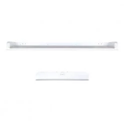 2 ft. x 4 ft. Smart 128-Watt Equivalent Integrated LED White Troffer, Tunable 2700K to 6400K by EnviroLite -Troy Lighting Sales white envirolite troffers evtr24di48dtwp 1d 1000