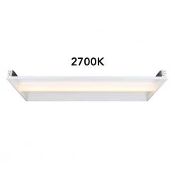 2 ft. x 4 ft. Smart 128-Watt Equivalent Integrated LED White Troffer, Tunable 2700K to 6400K by EnviroLite -Troy Lighting Sales white envirolite troffers evtr24di48dtwp 44 1000