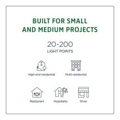 2 ft. x 4 ft. Smart 128-Watt Equivalent Integrated LED White Troffer, Tunable 2700K to 6400K by EnviroLite -Troy Lighting Sales white envirolite troffers evtr24di48dtwp 66 1000