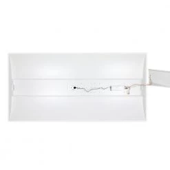 2 ft. x 4 ft. Smart 128-Watt Equivalent Integrated LED White Troffer, Tunable 2700K to 6400K by EnviroLite -Troy Lighting Sales white envirolite troffers evtr24di48dtwp d4 1000