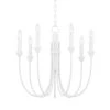 Cate 7-Light White Chandelier by Troy Lighting 1 Cate 7-Light White Chandelier by Troy Lighting -Troy Lighting Sales white troy lighting chandeliers f1007 gsw 64 1000