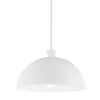 Tygo 1-Light White Standard Pendant Light with White Metal Shade by Troy Lighting -Troy Lighting Sales white troy lighting chandeliers f3120 gsw 64 1000